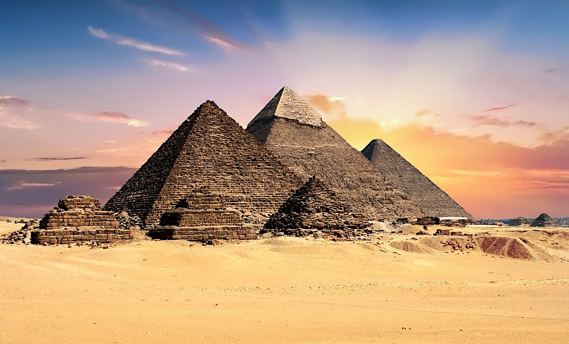 ジグソーパズルのヒント：ピラミッド（エジプト）