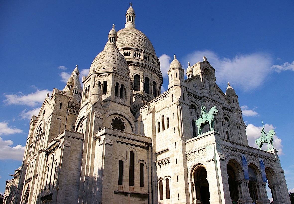 ジグソーパズルのヒント：サクレクール寺院（フランス）