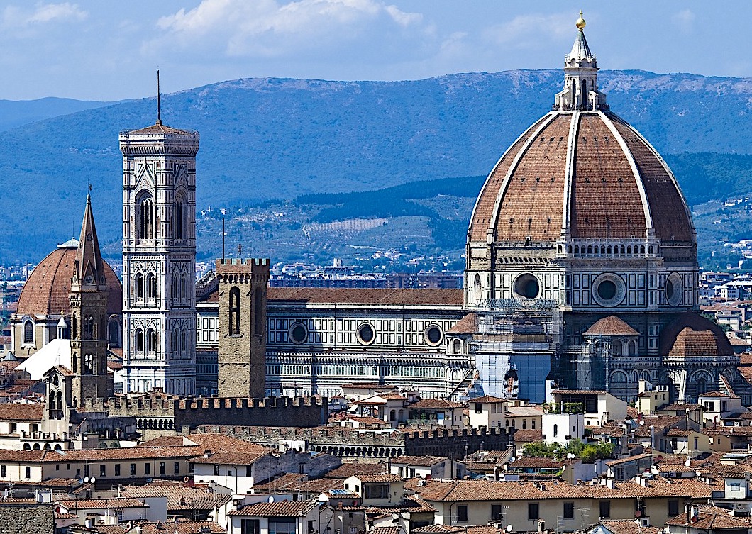 ジグソーパズルのヒント：フィレンツェの大聖堂（イタリア）