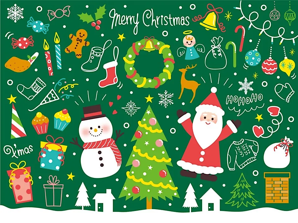 ジグソーパズルのヒント:クリスマスのお祭り