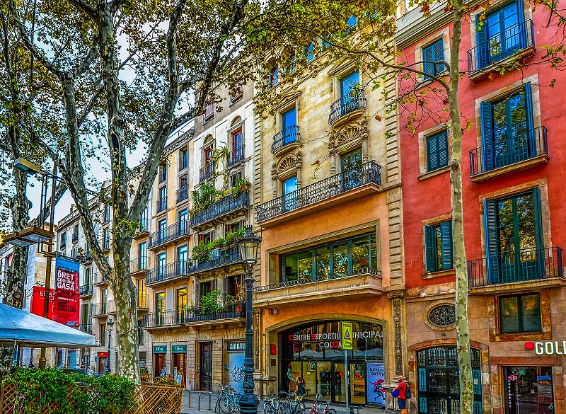 ジグソーパズルのヒント：スペインの通り