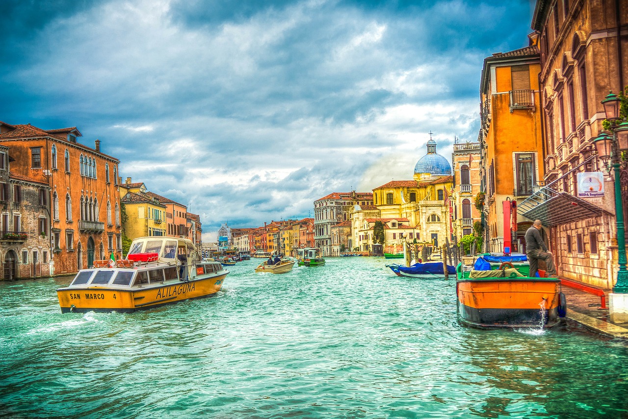 ジグソーパズルのヒント：ヴェネツィア（イタリア）