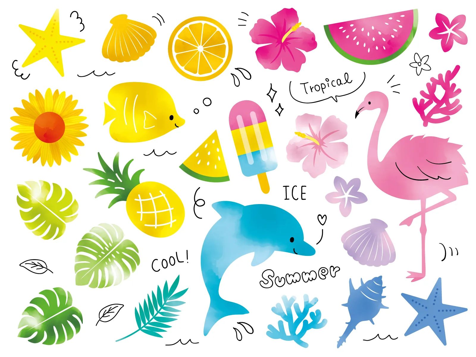 ジグソーパズルのヒント：夏のバカンス