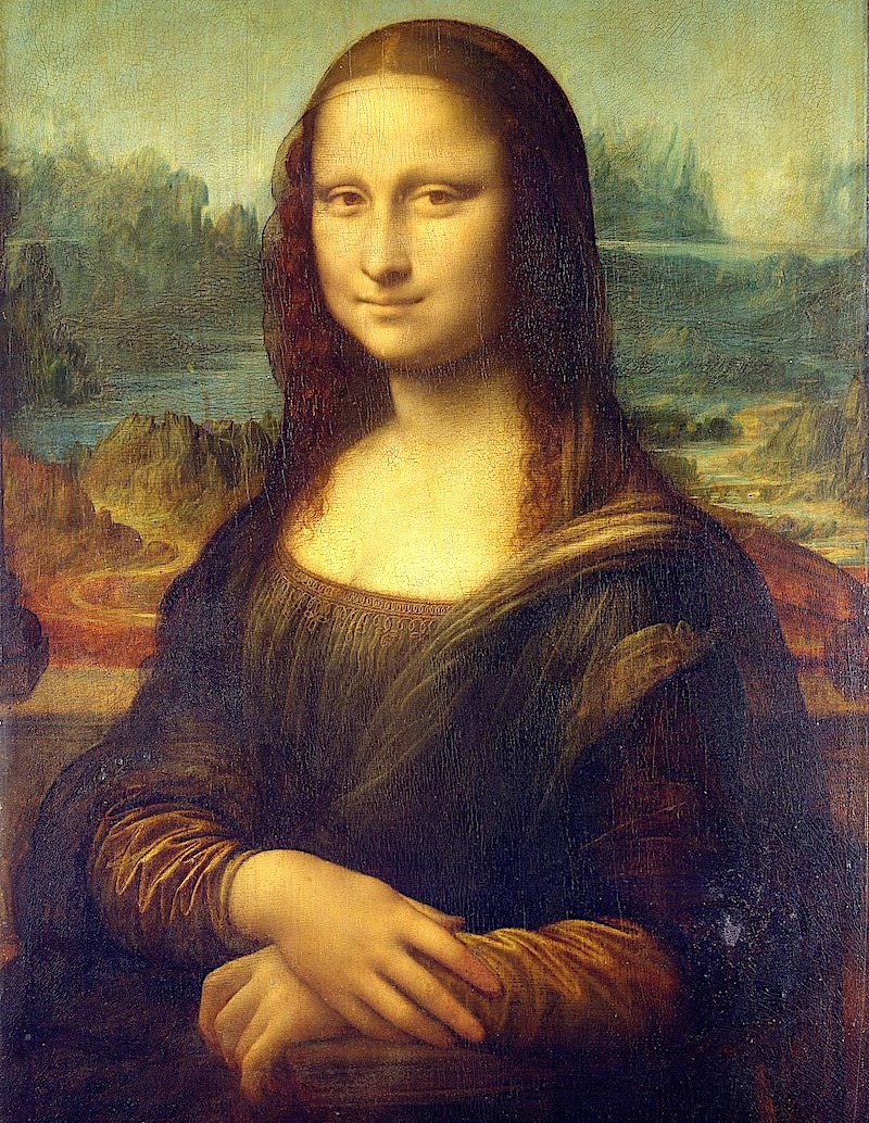 ジグソーパズルのヒント：モナ・リザ（Mona Lisa）