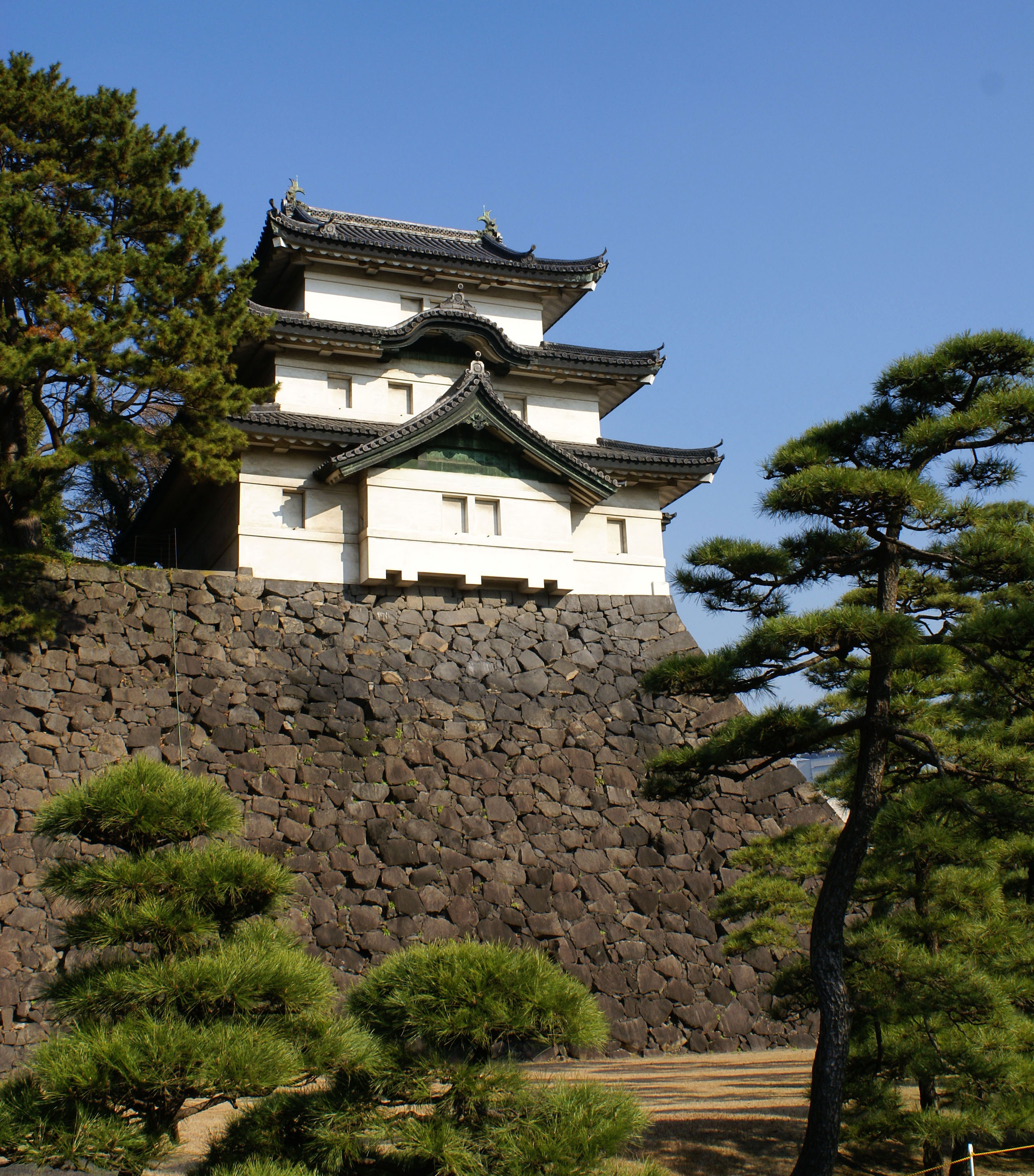 ジグソーパズルのヒント：江戸城の富士見櫓