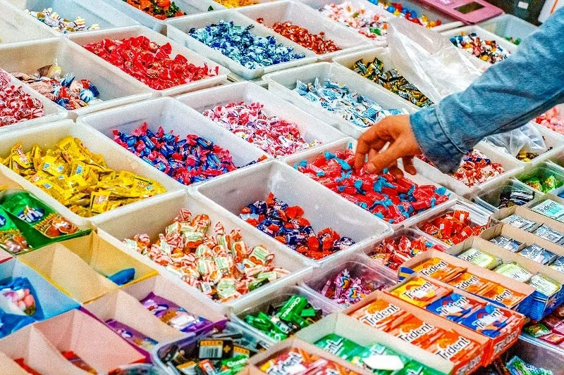 ジグソーパズルのヒント：お菓子屋さん