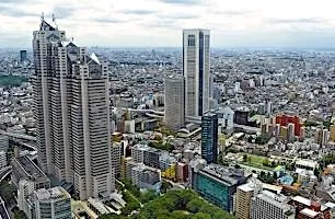 無料ジグソーパズルゲーム「東京のビル街」