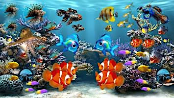 無料ジグソーパズルゲーム「熱帯魚たちの世界」