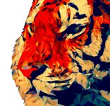 無料ジグソーパズルゲーム「獲物を見据える虎」