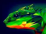 ポリゴンのジグソーパズル