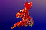 無料ジグソーパズルゲーム「野ウサギ」