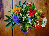 花のジグソーパズル