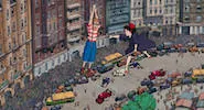 ジブリ「魔女の宅急便」のジグソーパズルゲーム（無料）
