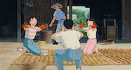 ジブリ「おもひでぽろぽろ」のジグソーパズルゲーム（無料）