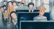 ジブリ「おもひでぽろぽろ」のジグソーパズルゲーム（無料）