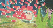 ジブリ「崖の上のポニョ」のジグソーパズルゲーム（無料）