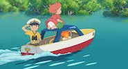 ジブリ「崖の上のポニョ」のジグソーパズルゲーム（無料）