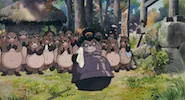 ジブリ「平成狸合戦ぽんぽこ」のジグソーパズルゲーム（無料）