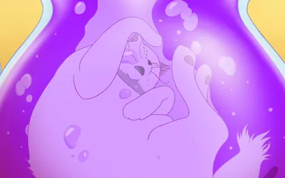 ジブリ『猫の恩返し』のジグソーパズル