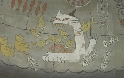 ジブリ『猫の恩返し』のジグソーパズル