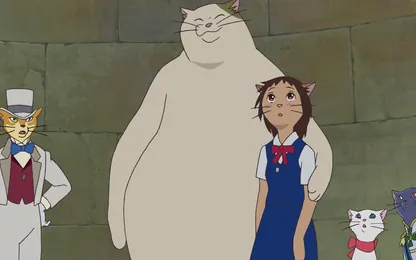 ジブリ『猫の恩返し』のジグソーパズル