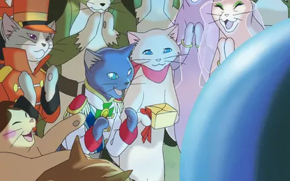 ジブリ『猫の恩返し』のジグソーパズル