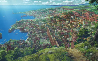 ジブリ『ゲド戦記』のジグソーパズル