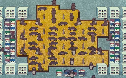 ジブリ『平成狸合戦ぽんぽこ』のジグソーパズル