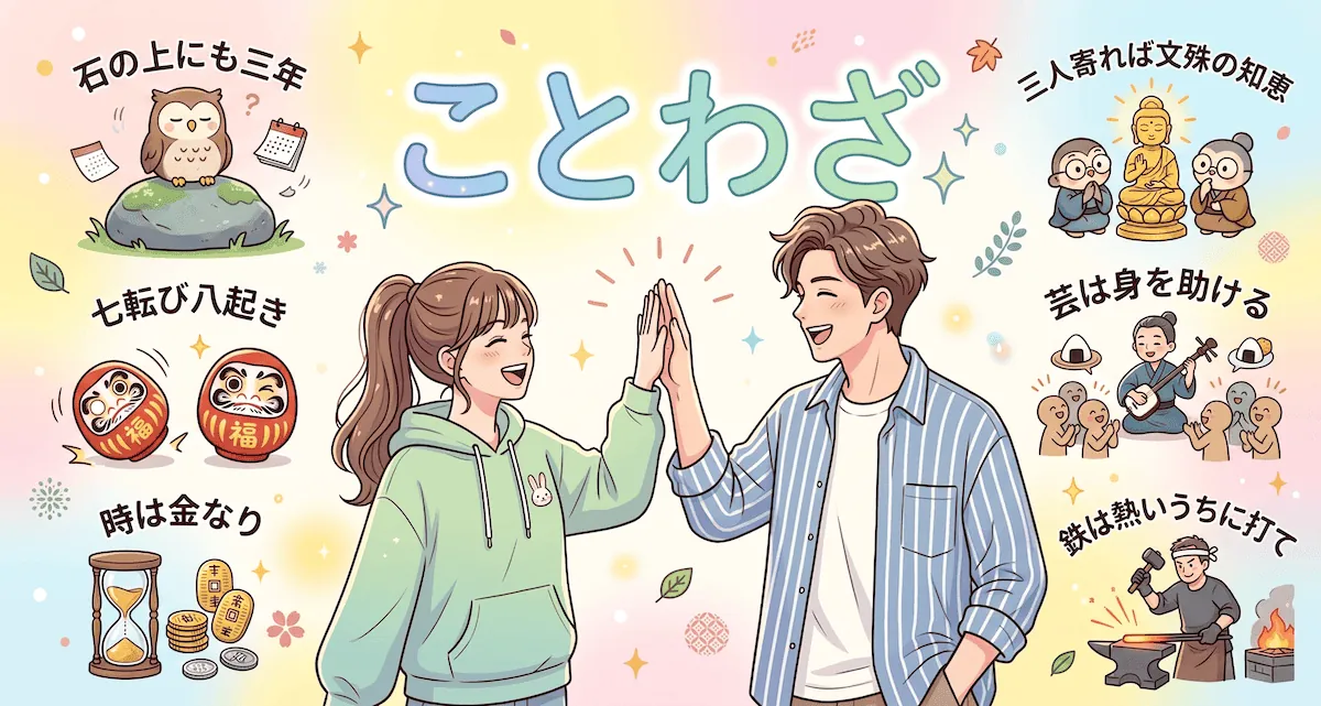 ことわざまとめ(意味と読み方の一覧)