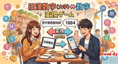 旧漢数字<br> 変換クイズ