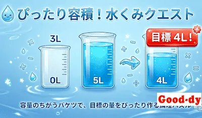 水汲み論理パズル